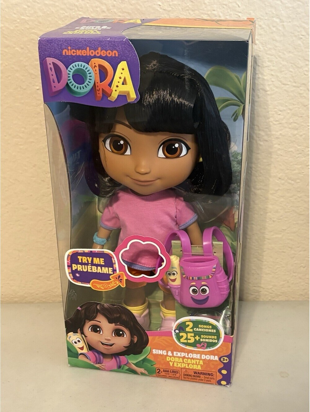 Dora the Explorer Sing & Explore Doll With Music & Sound Effects